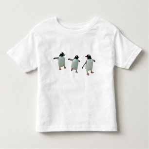 Der T - Shirt des Tanzenpenguin-Kindes