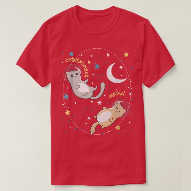 Der T - Shirt des Tierastronomen-Raumschiffs Astro (Design vorne)