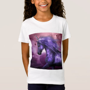 Der T - Shirt des Unicorn-Mädchens