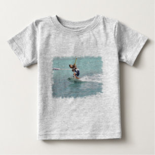 Der T - Shirt des Wakeboarding Drehungs-Säuglings
