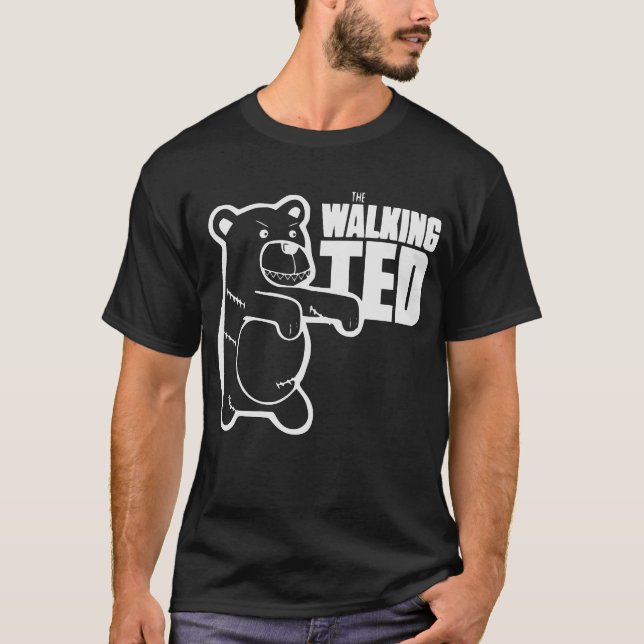 "Der T - Shirt des Walking Ted Bären" (Vorderseite)