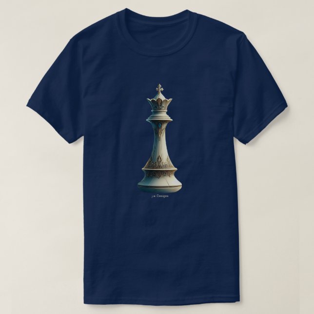 Der T - Shirt des Weißen Bischofs (Design vorne)