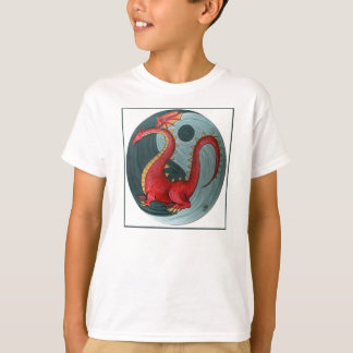 Der T - Shirt des Ying-Yang Drache-Kindes