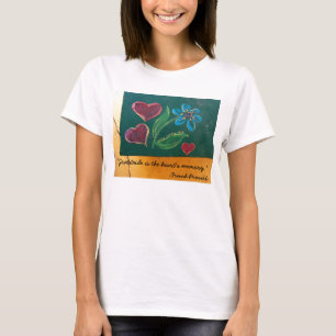 Der T - Shirt/die Dankbarkeit der Frau T-Shirt
