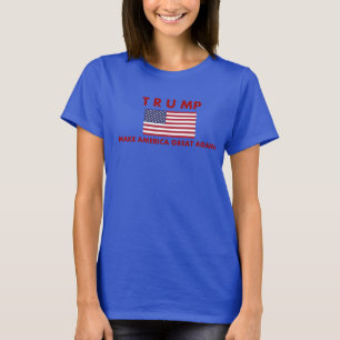 Der T - Shirt Donald- Trumpfrauen mit