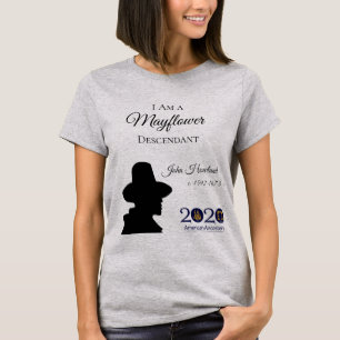 Der T - Shirt Frauen Johns Howland Mayflower