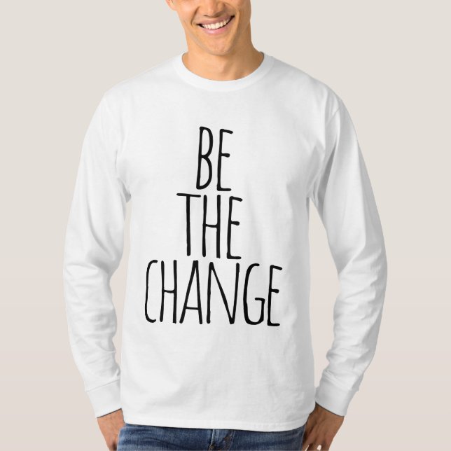 der T - Shirt für das Änderungsangebot sein (Vorderseite)