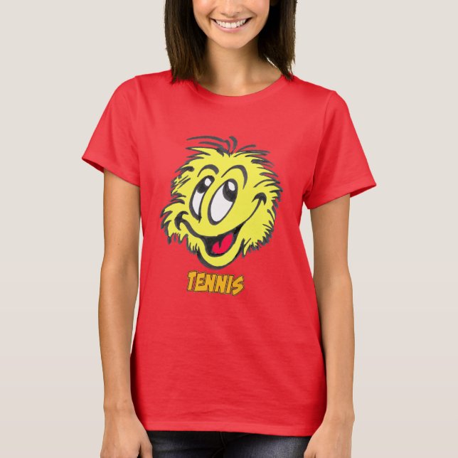 Der T - Shirt für das Rote Tennis (Vorderseite)