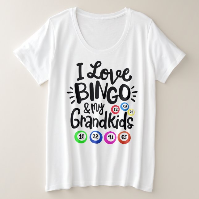 Der T - Shirt für Frauen mit Plus-Größe (Design vorne)