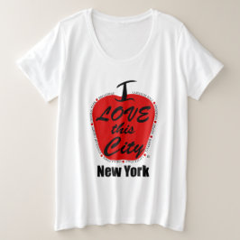 Der T - Shirt für Frauen mit Plus-Größe