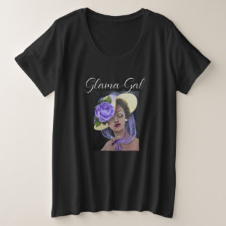 Der T - Shirt für Frauen mit Plus-Größe