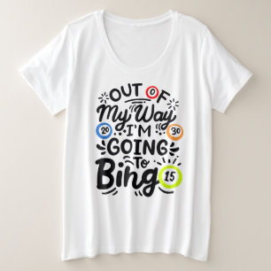 Der T - Shirt für Frauen mit Plus-Größe