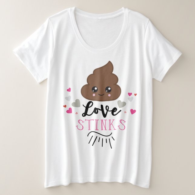 Der T - Shirt für Frauen mit Plus-Größe (Design vorne)