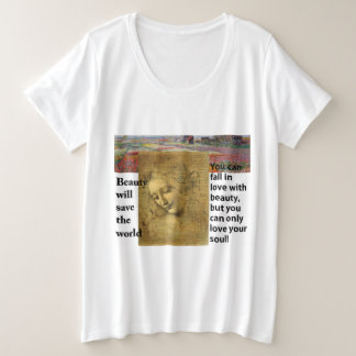 Der T - Shirt für Frauen mit Plus-Größe