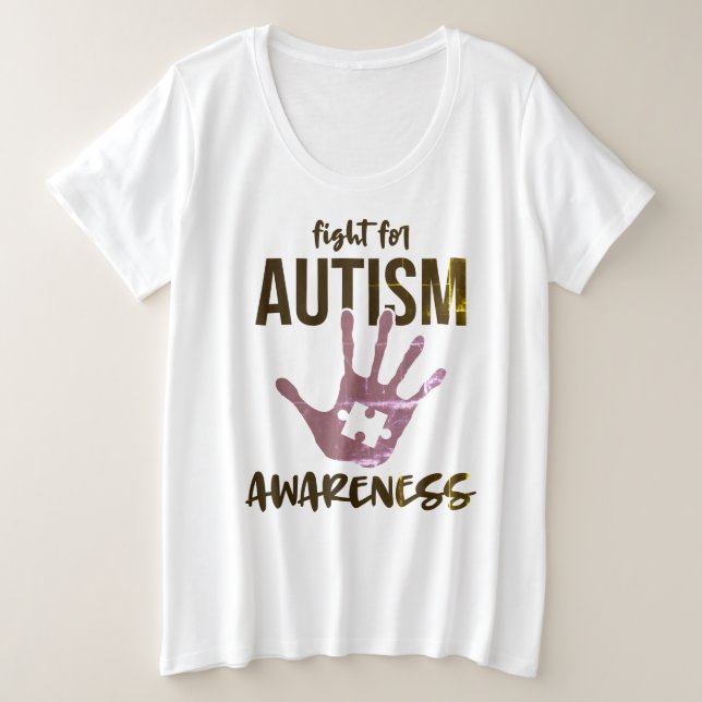 Der T - Shirt für Frauen mit Plus-Größe (Design vorne)