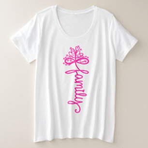 Der T - Shirt für Frauen mit Plus-Größe