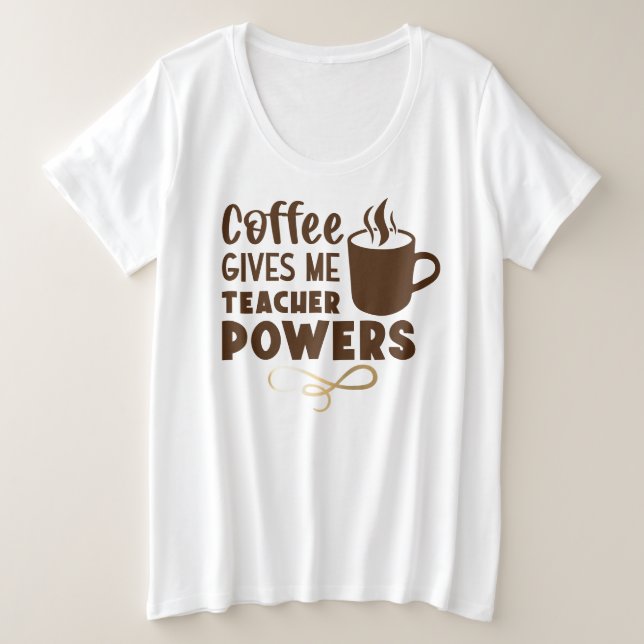 Der T - Shirt für Frauen mit Plus-Größe (Design vorne)