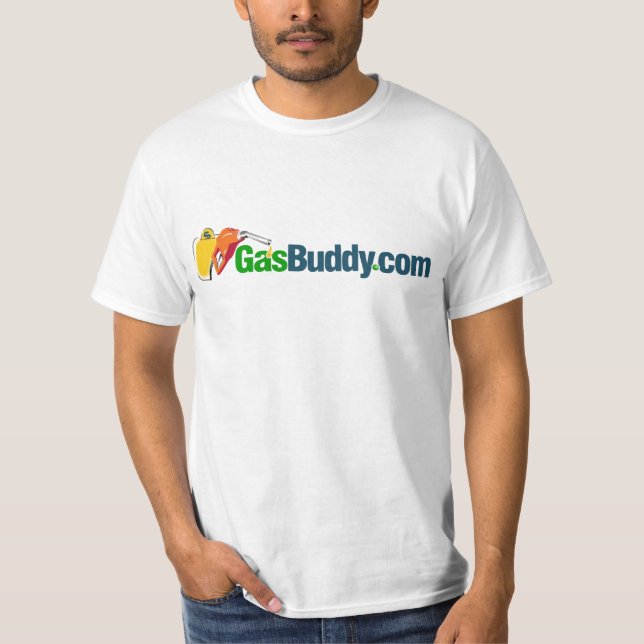 Der T - Shirt GasBuddy Männer (Vorderseite)
