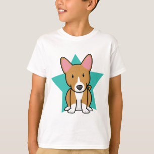 Der T - Shirt Kawaii Stern Basenji Kindes