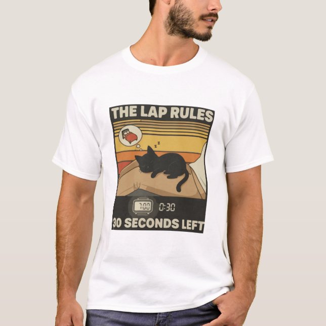 Der T - Shirt "Lap Rules" (Vorderseite)