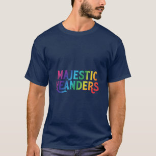 Der T - Shirt "Majestic Meanders" besticht durch e