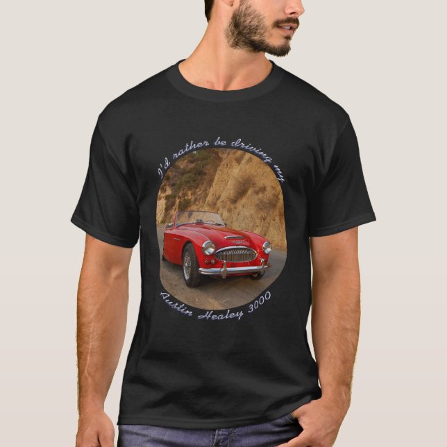 Der T - Shirt Männer Austins Healey 3000 (Vorderseite)