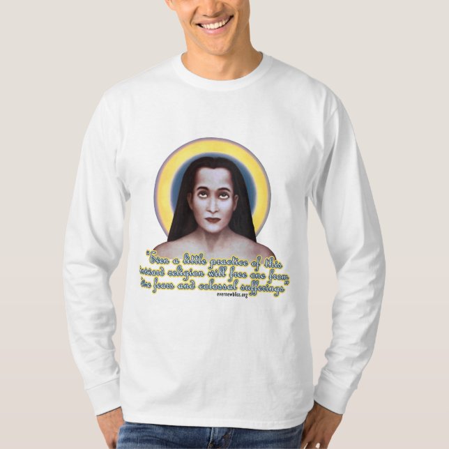 Der T - Shirt MB01 Babaji Männer (Vorderseite)