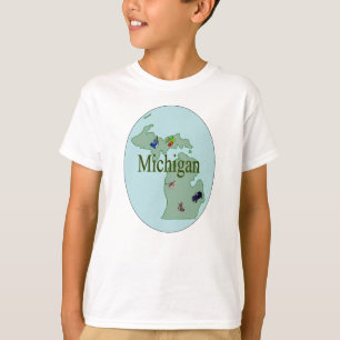 Der T - Shirt Michigan-Kindes