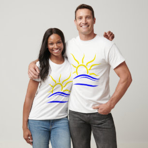 Der T - Shirt mit dem Naturistensymbol
