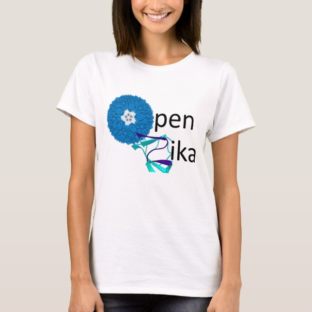 Der T - Shirt OpenZika Frauen (Vorderseite)
