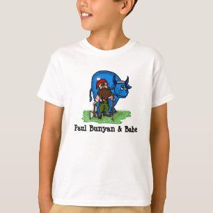 Der T - Shirt Paul- Bunyan und Baby-Kindes