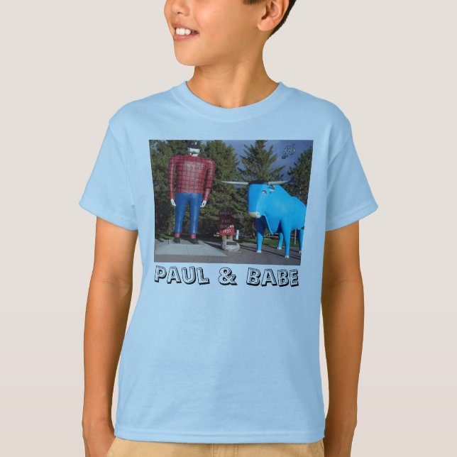 Der T - Shirt "Paul- u. Baby-" Jungen (Vorderseite)