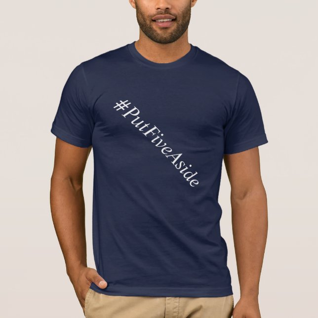 Der T - Shirt #putfiveaside Männer (Vorderseite)