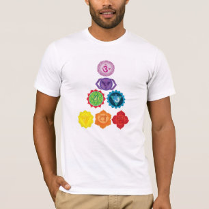 Der T - Shirt sieben Chakras Männer