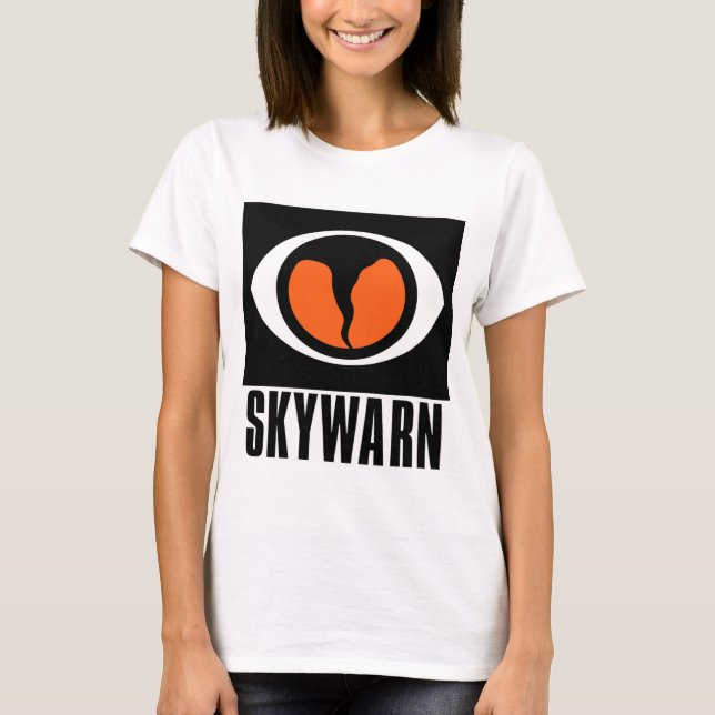 Der T - Shirt SKYWARN Frauen (Vorderseite)
