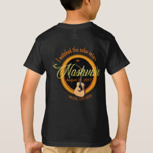 Der T - Shirt Solareklipse-Nashville-Kindes