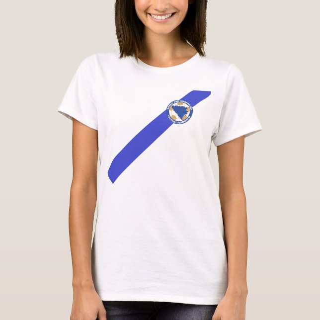 Der T - Shirt Spahic 4 Bosnien-Frauen (Vorderseite)