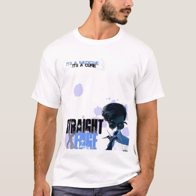 der T - Shirt sXe DS-Männer (Vorderseite)