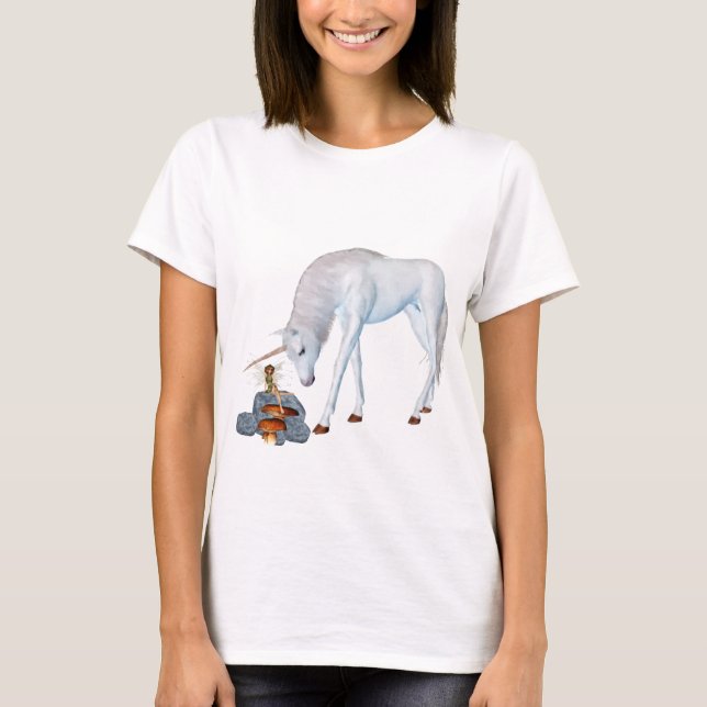 Der T - Shirt Unicorn und Fairy (Vorderseite)