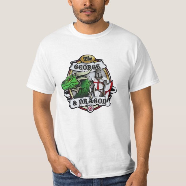 Der T - Shirt von George und Dragon (Vorderseite)