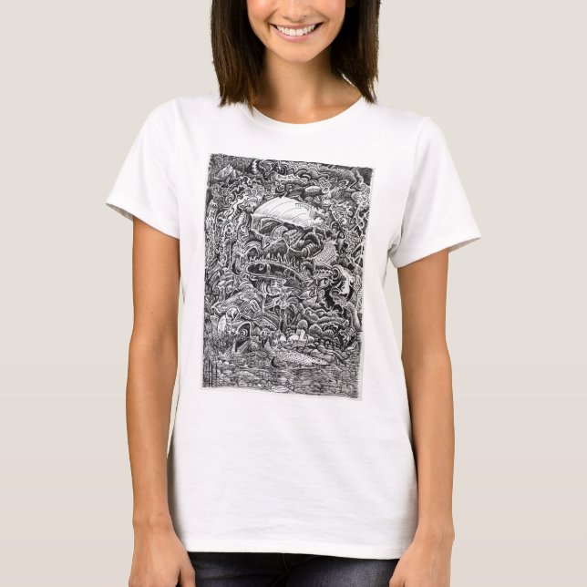 Der T - Shirt von Maelstrom gewartet (Vorderseite)