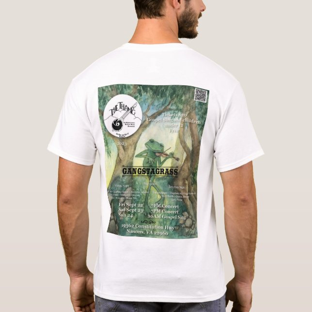 Der T - Shirt von Thang 2023 (Rückseite)