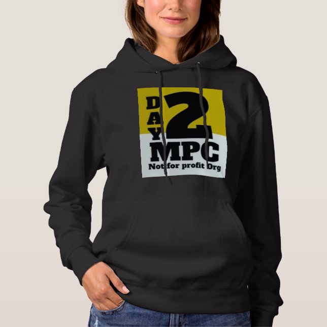Der Tag 2 Hoodie (Vorderseite)
