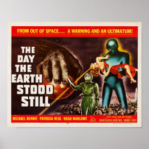 DER TAG, AN DEM DIE ERDE STILL STAND Hollywood Kla Poster
