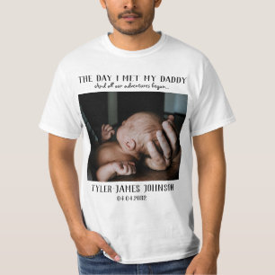 Der Tag, an dem ich mein Daddy-Foto traf, zum erst T-Shirt