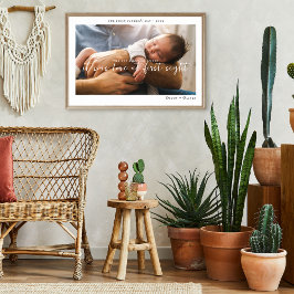 Der Tag, an dem ich mein Daddy-Foto zum ersten Vat Poster