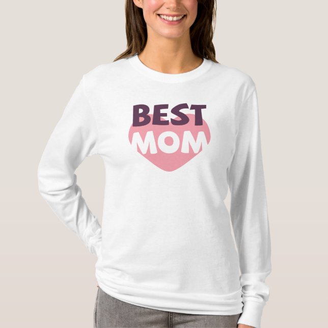 Der Tag der besten Mama | Sleeve Shirt (Vorderseite)