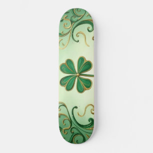 Der Tag der Clover Saint Patrick Skateboard