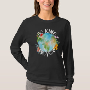 Der Tag der Erde ist ein Gerecycelt Gedenken T-Shirt