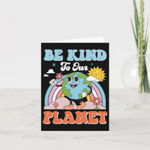 Der Tag der Erde ist nett zu unserem Planeten Retr Karte